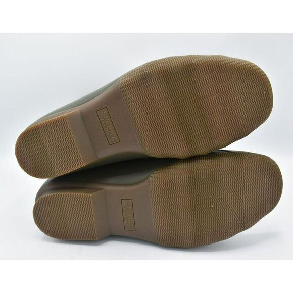 Sperry Mens Size 12 Saltwater Camo Water Resistant Lace Up Duck Boots Shoes - Picture 8 of 9